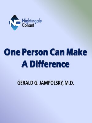cover image of One Person Can Make a Difference